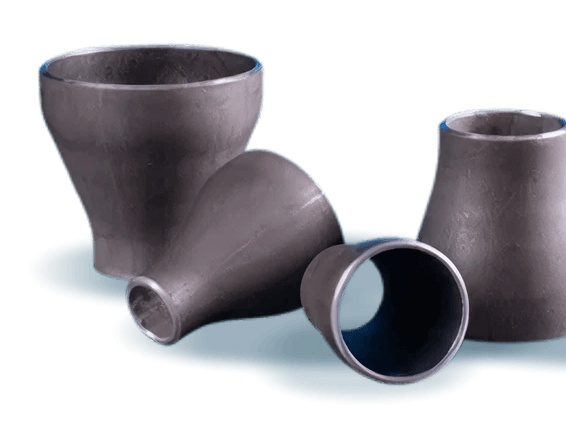 Custom fabricated steel pipe reducers