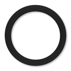 014 Viton O-Ring, 90A Durometer, Round, Black, UK