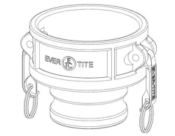 Picture of 2 X 1-1/2 316 S/S COUPLER/ADAPTER