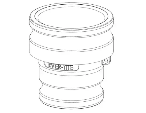 Picture of 3 X 3 316 S/S SPOOL COUPLER