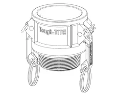 Picture of 4 X 3 PART B ALUM INCREASER/REDUCER