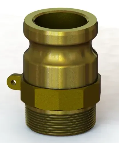 Picture of 2 1/2" PART F BRASS TOUGH-TITE