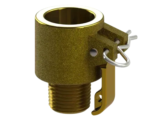 Picture of 1/2" PART B BRASS TOUGH-TITE
