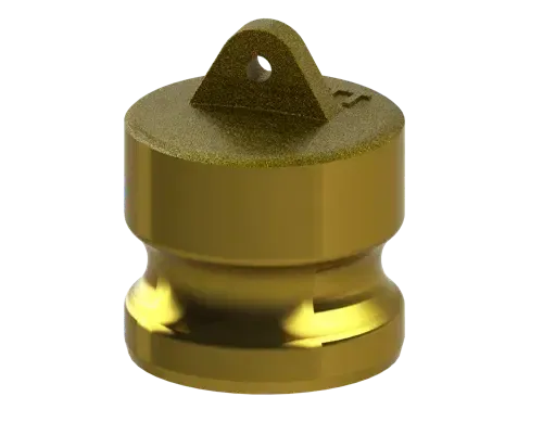 Picture of 1-1/4" DUST PLUG BRASS TOUGH-TITE